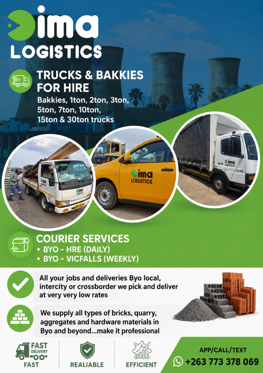 IMA LOGISTICS TRUCKS AND BAKKIES FOR HIRE