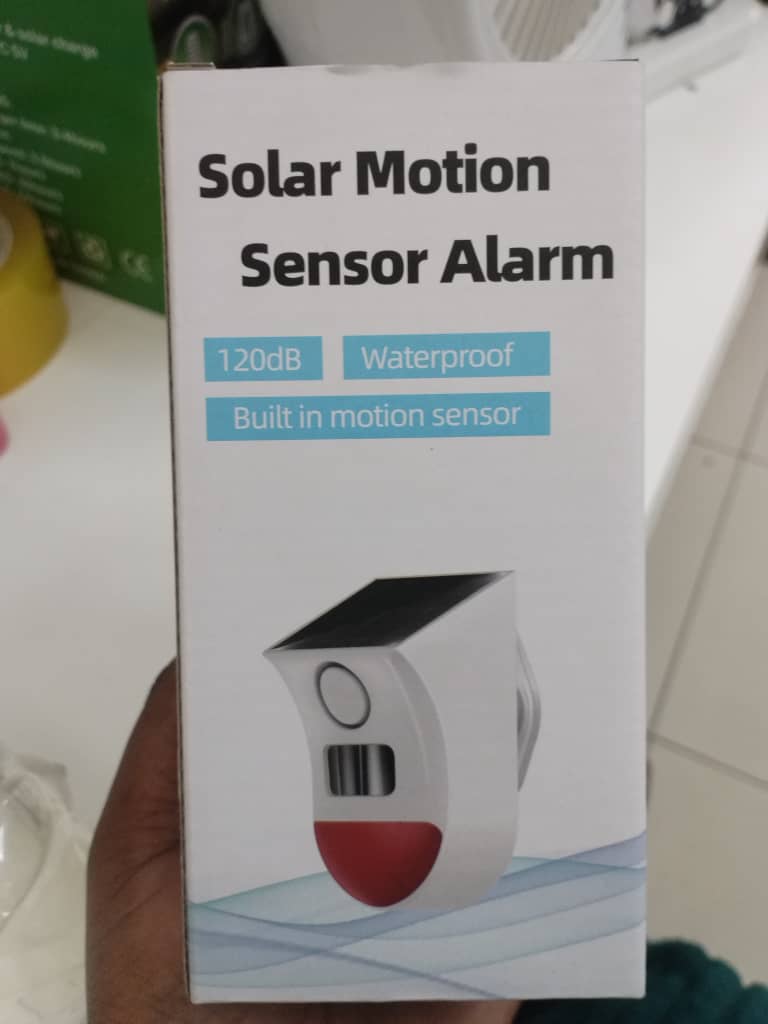Solar cctv and alarms