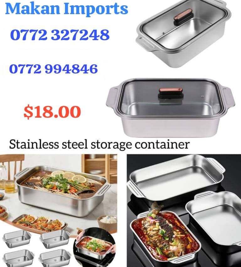 Stainless steel Storage containers