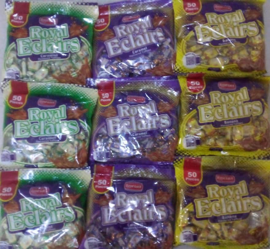 Pack of 50s ECLAIRS SWEETS