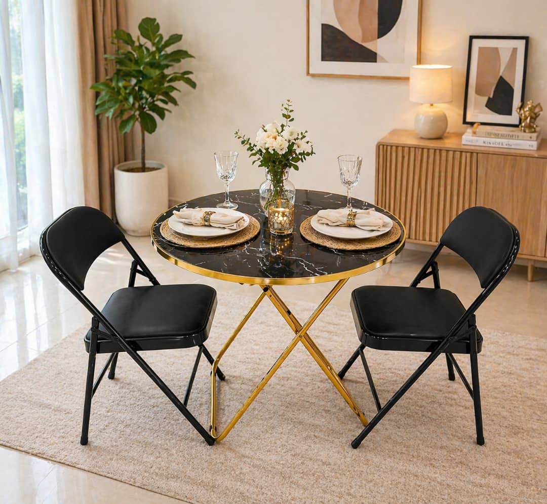 Table and 2 Chairs