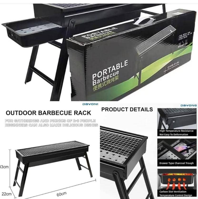 Portable Charcoal Braii Stands
