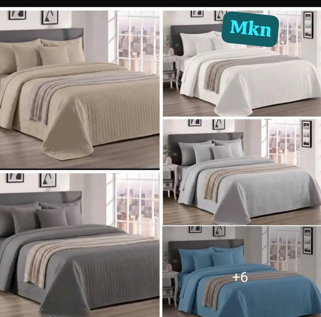 Plain Quilts Queen Sizes 5 pcs
